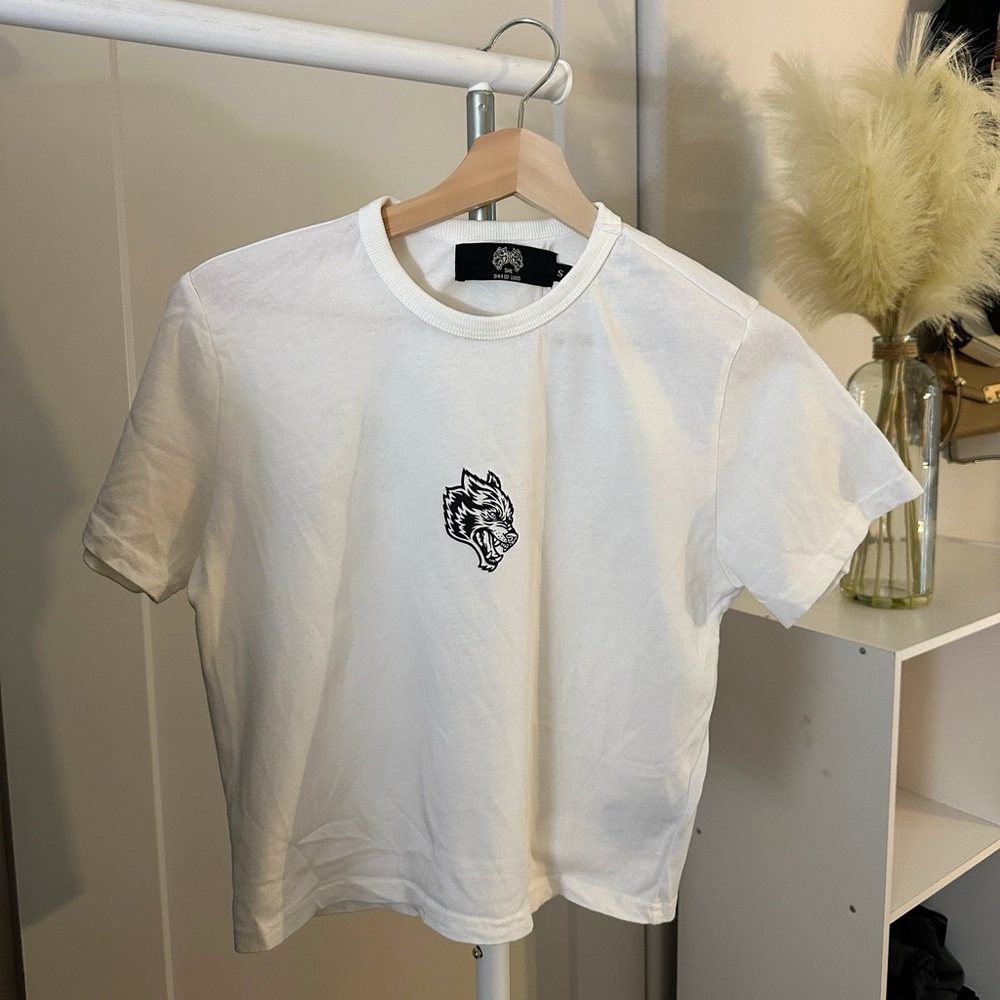 Darc Sport Cropped Tee in White